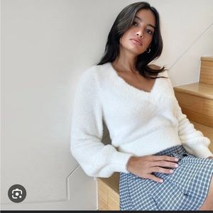 Sunday best kitten sweater NWOT